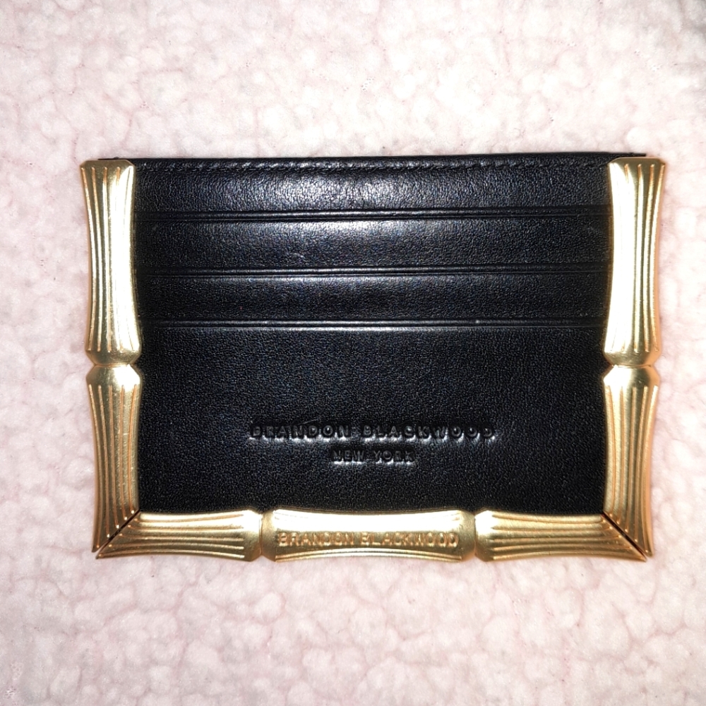 Bamboo B Cardholder